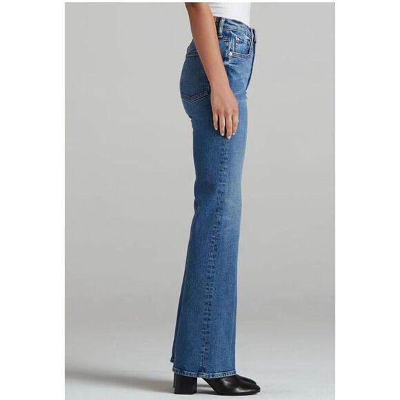 Edwin USA High Rise Ryder Bootcut Flare‎ Jeans Solstice Size 26 NWOT - Picture 3 of 12